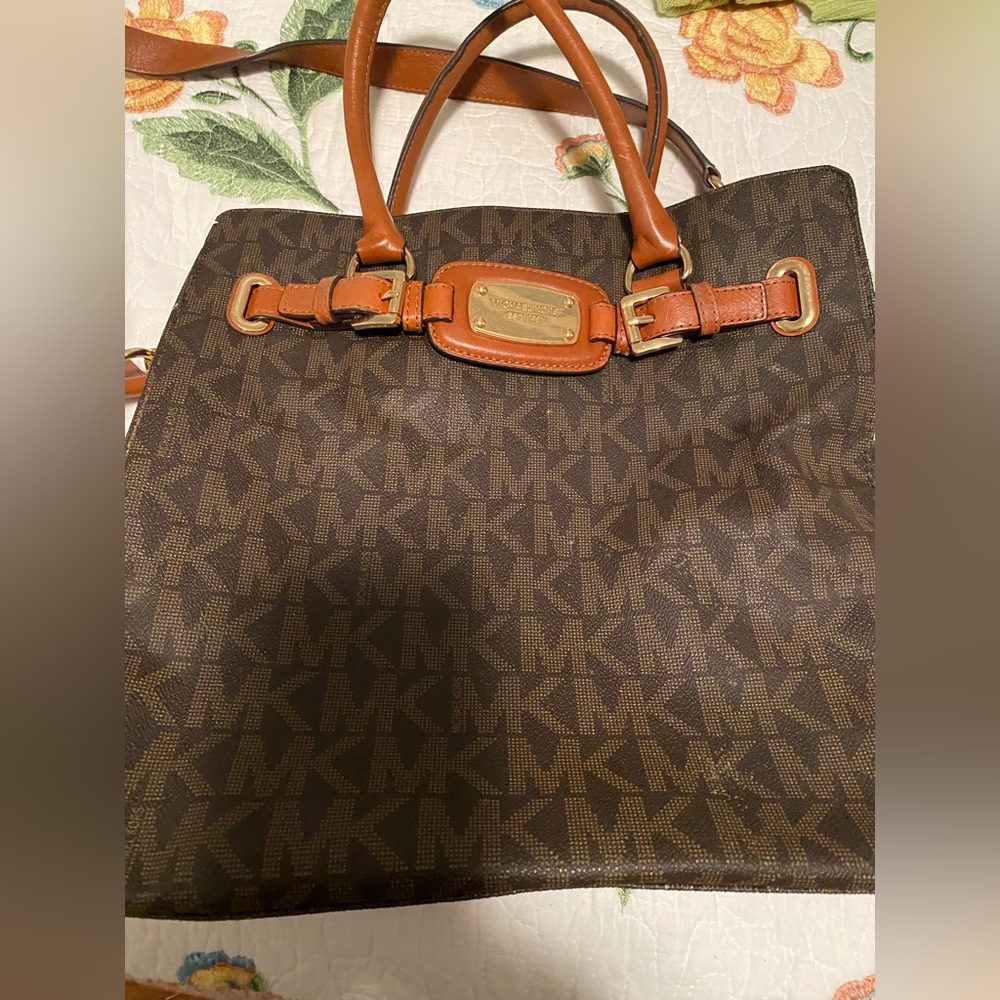 Michael Kors Dark Brown Signature Tote